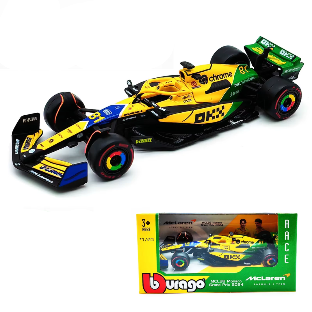 MCL38 McLaren F1 2024 1:43 - Oscar Piastri 81 Model Car