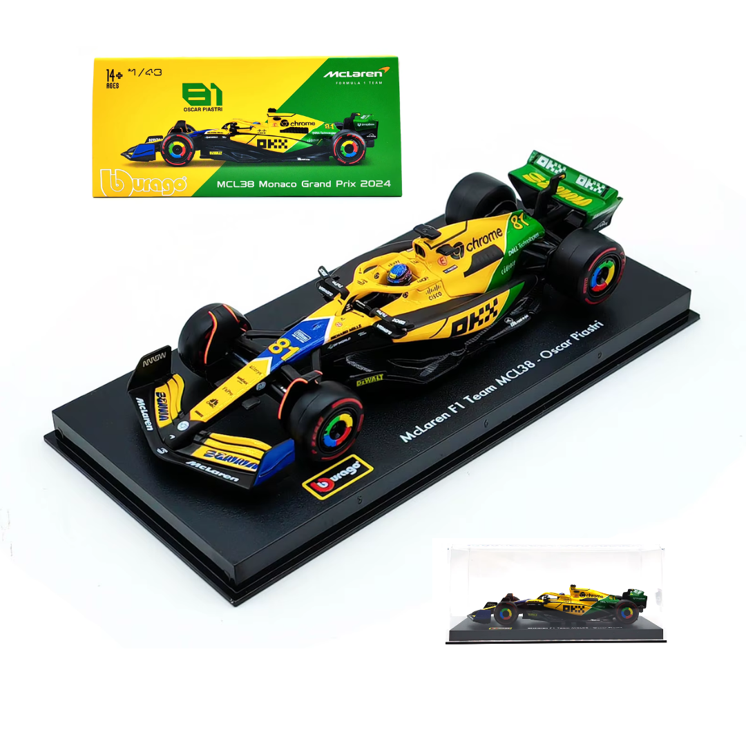 MCL38 McLaren F1 2024 1:43 - Oscar Piastri 81 Model Car