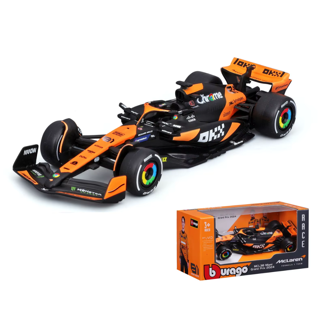 MCL38 McLaren F1 2024 1:43 - Oscar Piastri 81 Model Car