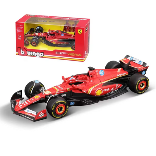 SF24 Scuderia Ferrari F1 2024 1:43 - Charles Leclerc 16 Model Car