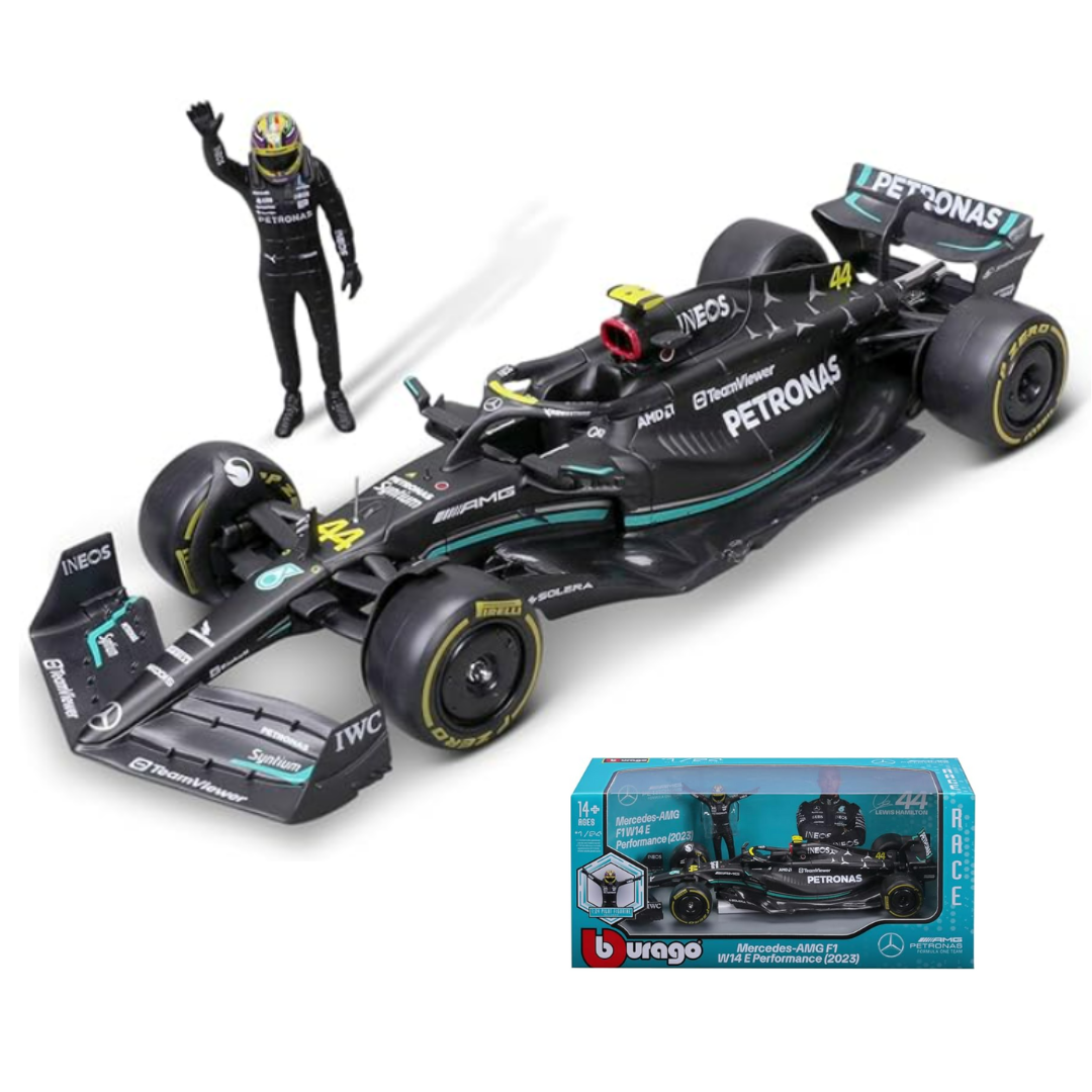 W14 Mercedes AMG Petronas F1 Team 2023 1:24 - Lewis Hamilton 44  Model Car