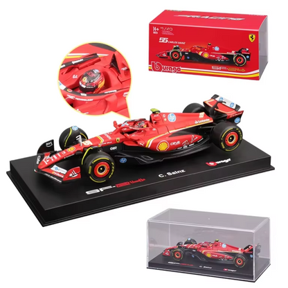 SF24 Scuderia Ferrari F1 2024 1:43 - Carlos Sainz 55 Model Car