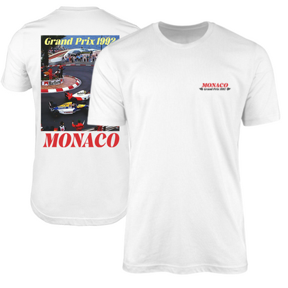 Monaco Grand Prix 1992 Formula 1 Legends T-shirt