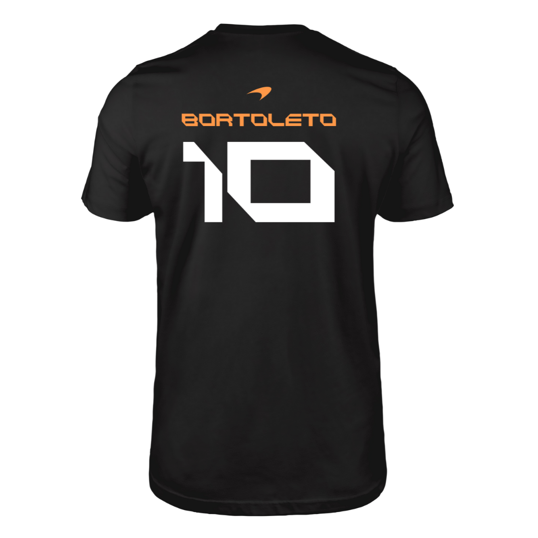 Gabriel Bortoleto 10 McLaren Academy F2 T-shirt