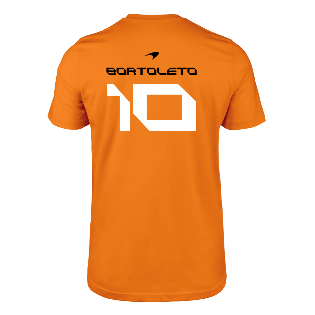 Gabriel Bortoleto 10 McLaren Academy F2 T-shirt