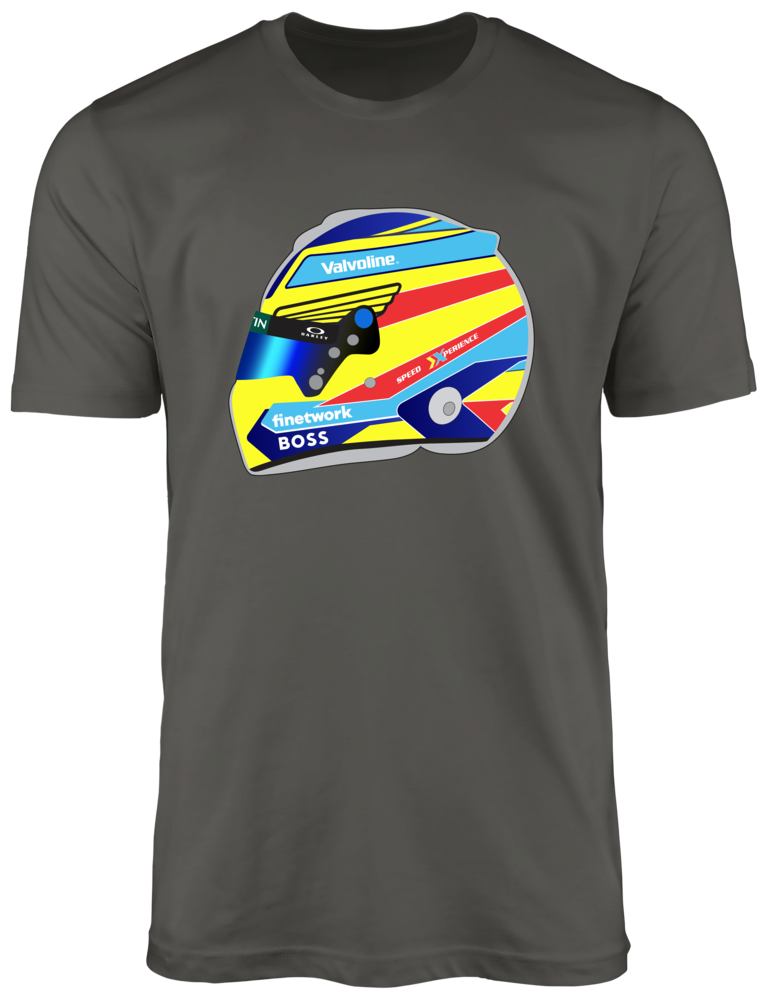 Fernando Alonso 2024 Helmet T-shirt