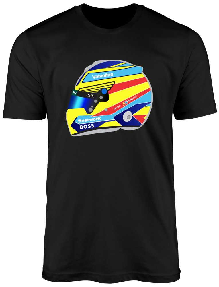 Fernando Alonso 2024 Helmet T-shirt