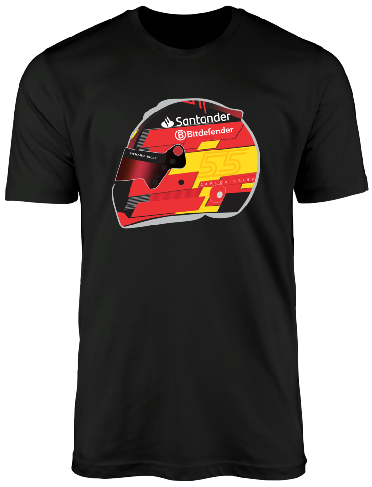 Carlos Sainz 2024 Helmet T-shirt