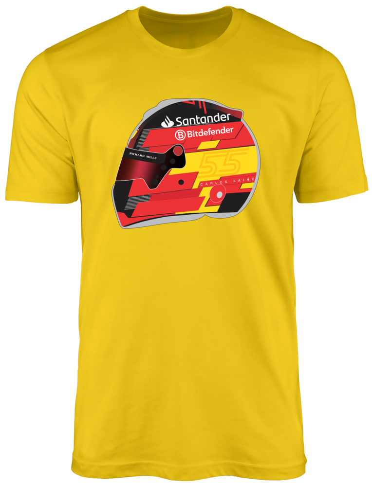 Carlos Sainz 2024 Helmet T-shirt