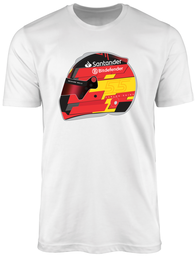 Carlos Sainz 2024 Helmet T-shirt