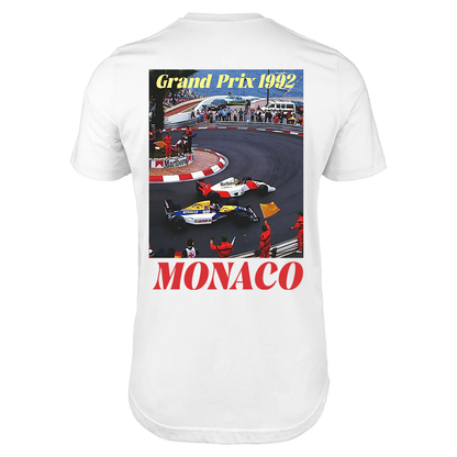 Monaco Grand Prix 1992 Formula 1 Legends T-shirt