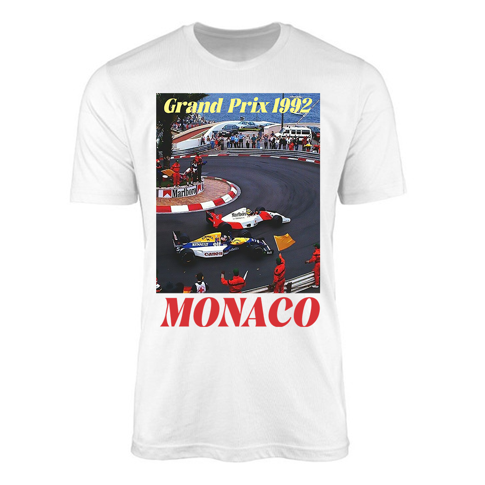 Monaco Grand Prix 1992 Formula 1 Legends T-shirt